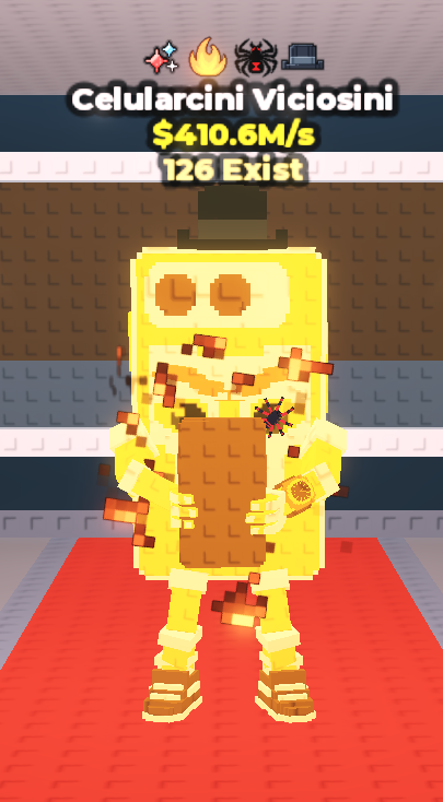 410.6m/s Gold Celularcini Viciosini (126 exist) (Firework Trait)